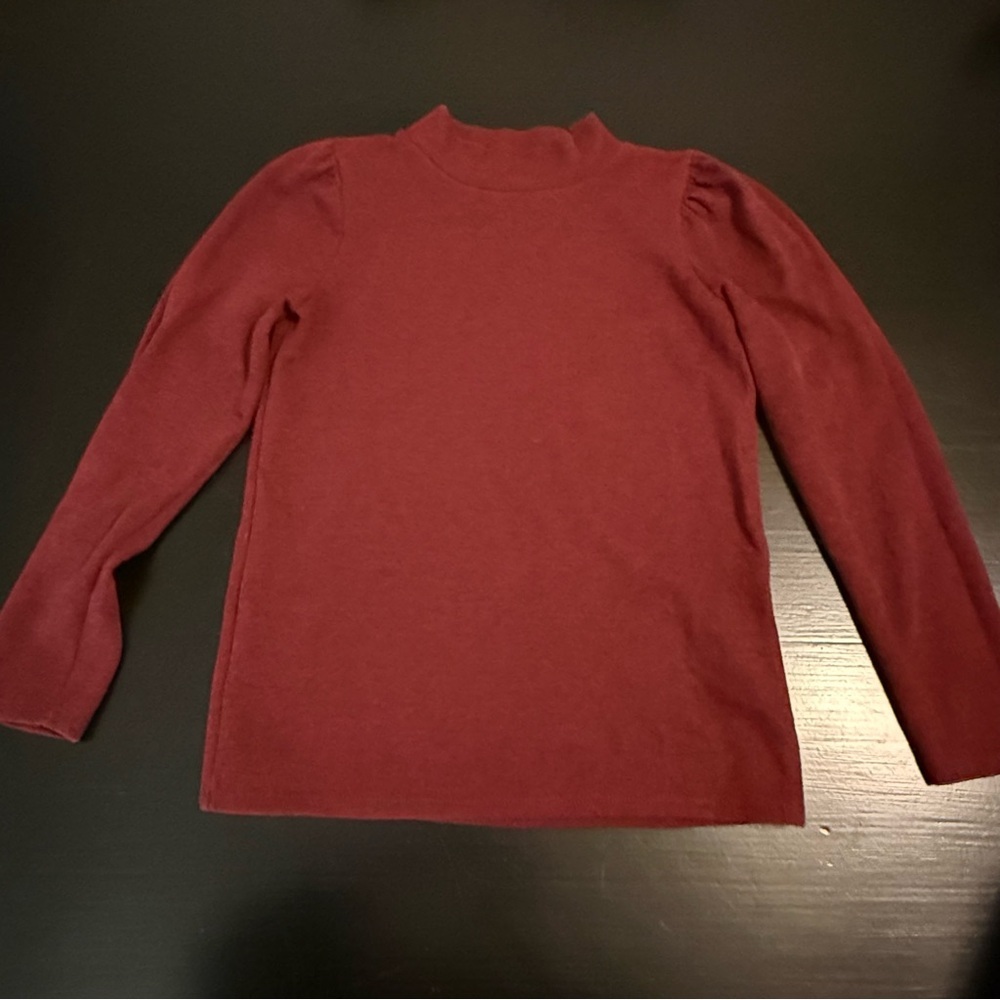 Madewell Burgundy Long Sleeve sweater